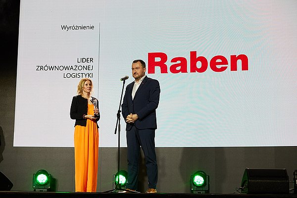 Raben Transport wyróżniony w konkursie „Diamenty Zielonego Przemysłu”