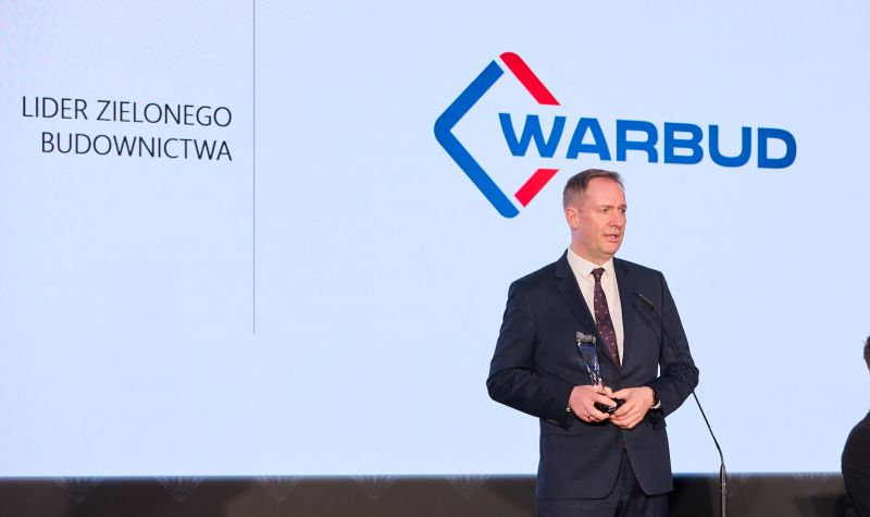WARBUD honored with the Infrastructure and Construction Diamonds 2025 award and the Green Building Leader 2025 title