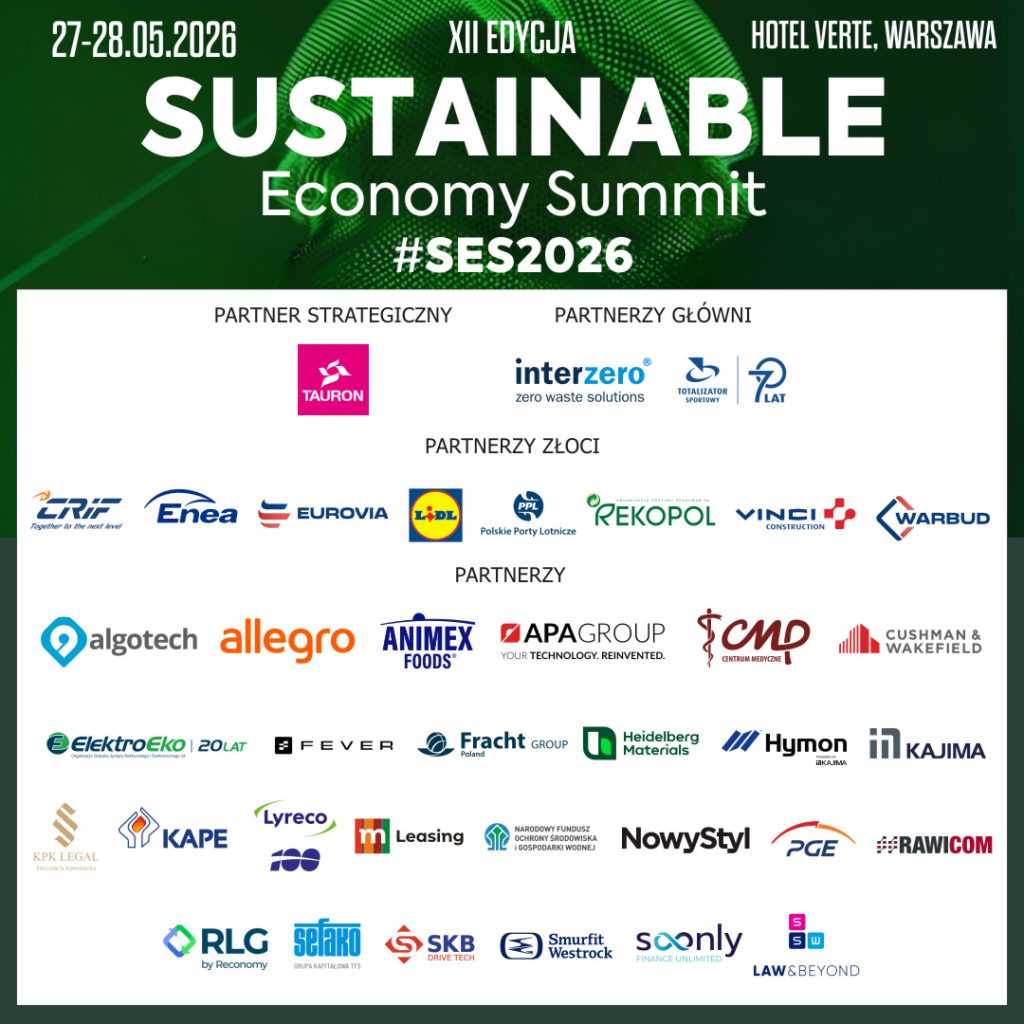 Wiedza od światowych ekspertów i liderów biznesu – zarezerwuj miejsce na Sustainable Economy Summit 2026