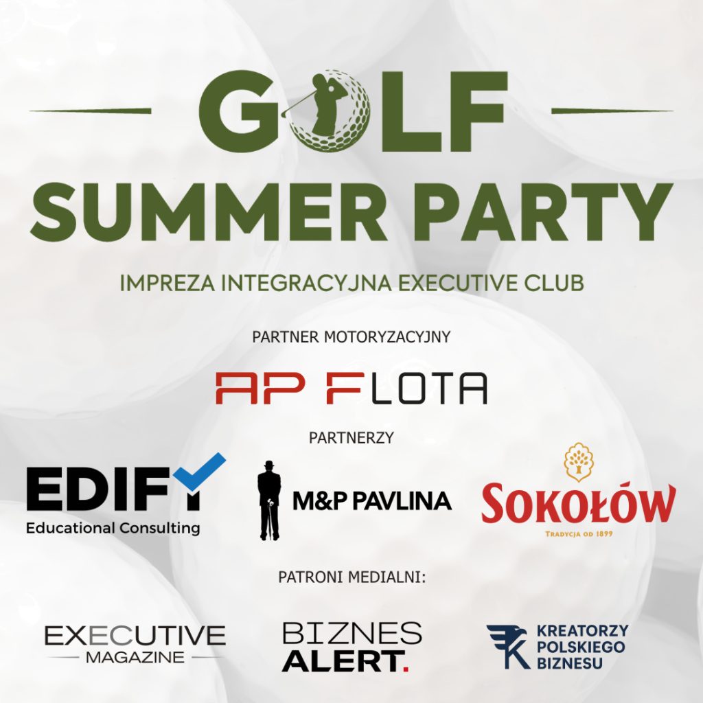 Elitarne spotkanie w gronie Członków Executive Club – weź udział w „Golf Summer Party”