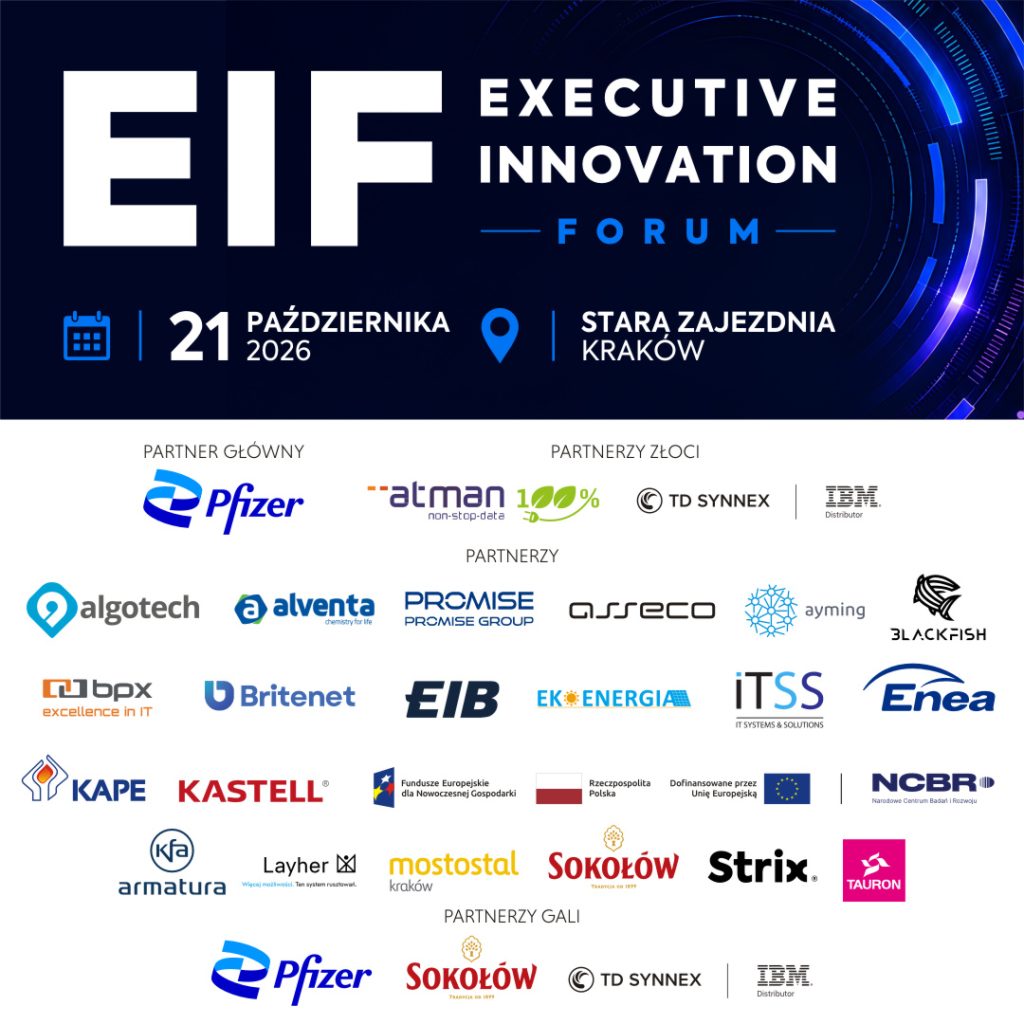 Przyszłość zaczyna się od innowacji. Poznaj program XIV edycji Executive Innovation Forum!
